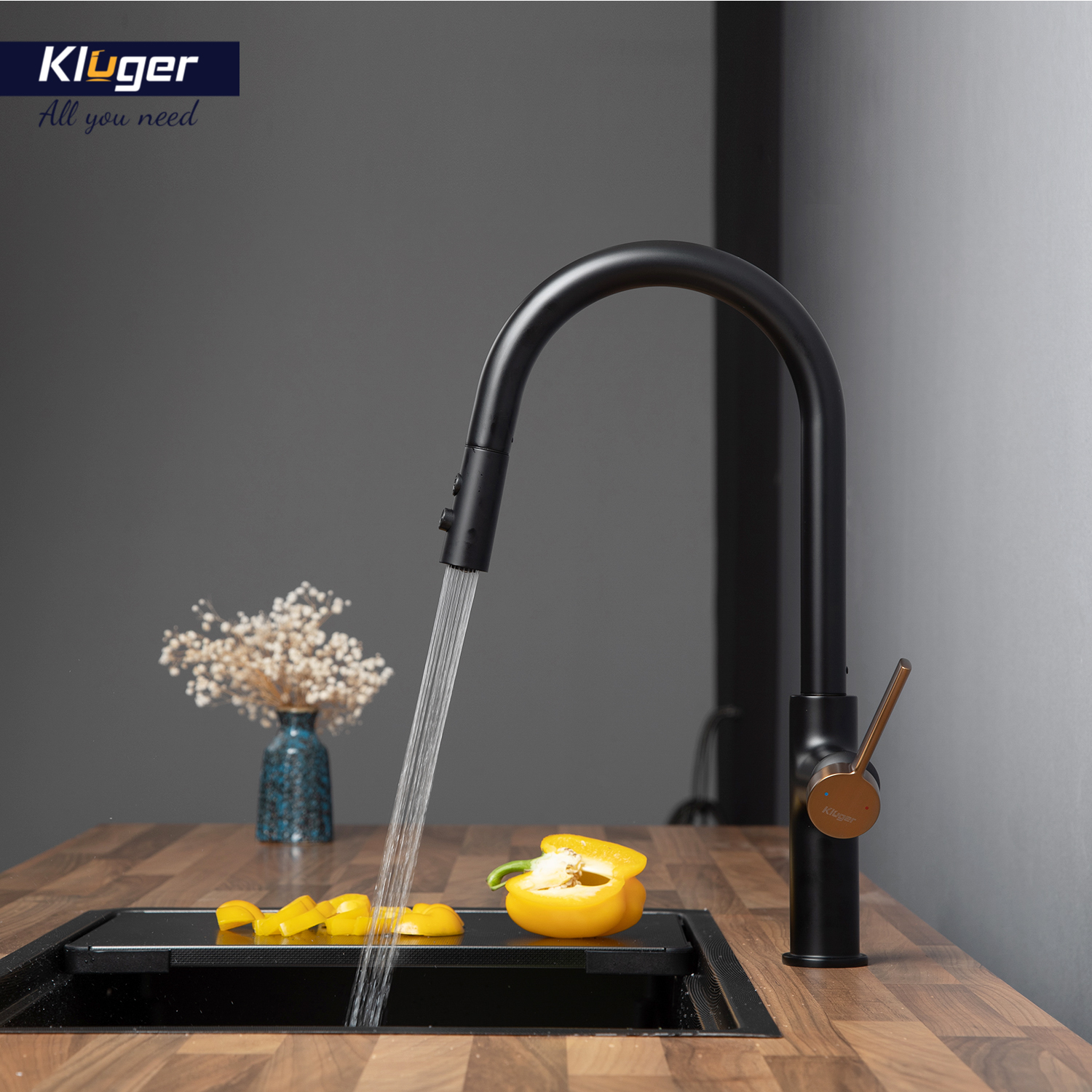 VÒI RỬA CHÉN KLUGER KLF0005B - voi rua bat kluger klf0005b 1