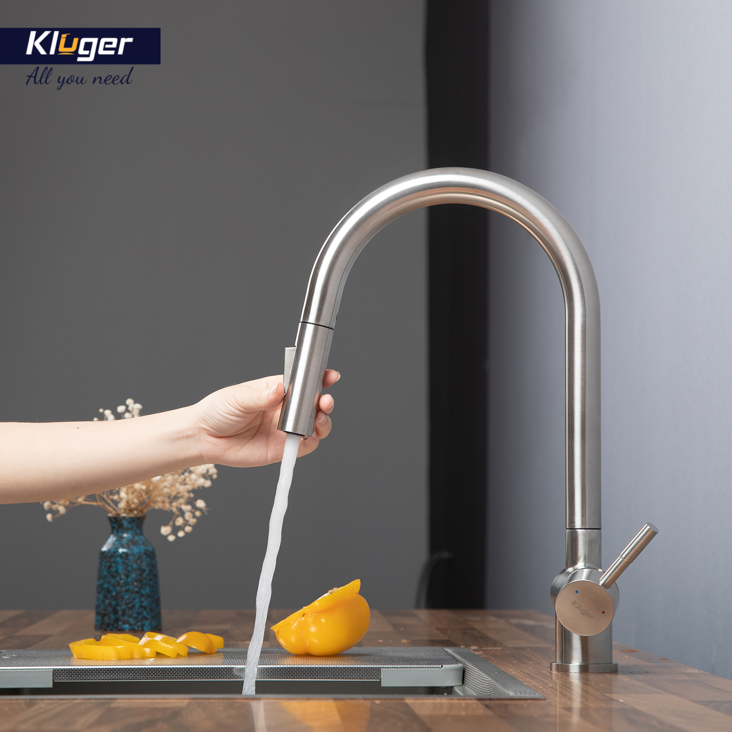 VÒI RỬA CHÉN KLUGER KLF0008S - voi rua bat kluger klf0008s 2