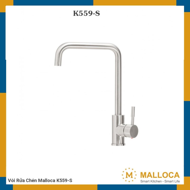 VÒI RỬA CHÉN MALLOCA K559-SN - voi rua chen malloca k559 s