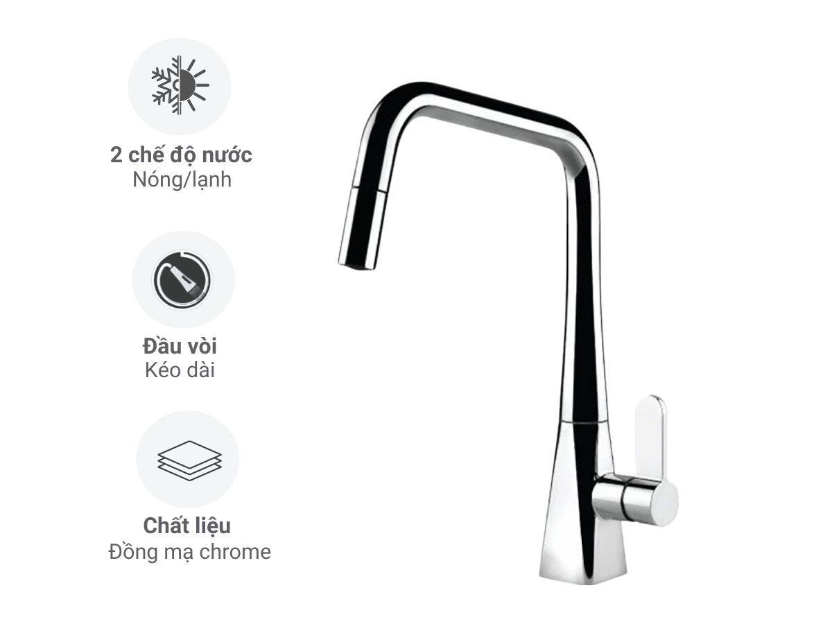 VÒI BẾP HAFELE HYDROS HT20-CH1P241 ( 570.82.220 )