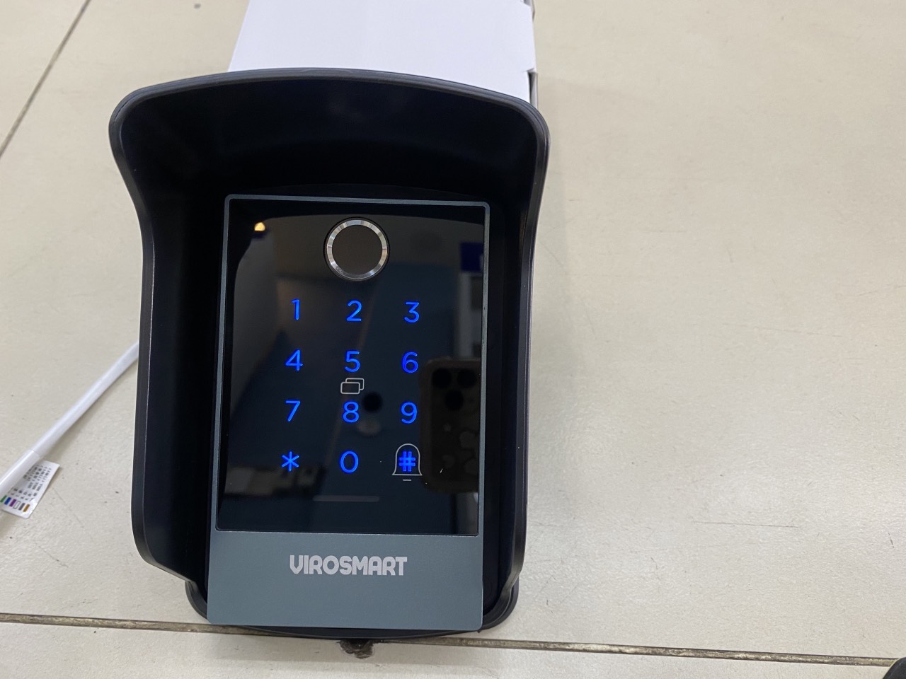 Khoá vân tay cửa cuốn app wifi VIRO VR-F09M chống nước - vr f09m 1