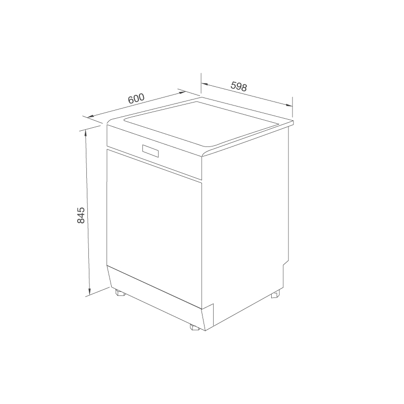 MÁY RỬA CHÉN MALLOCA WQP12-5201E - wqp12 5201e 1