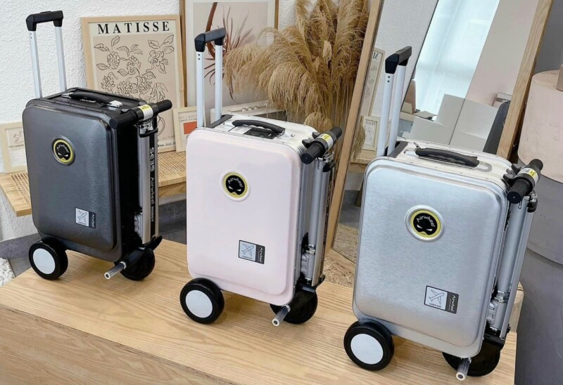 VALI ĐIỆN AIRWHEEL SE3S MÀU XÁM CHÍNH HÃNG