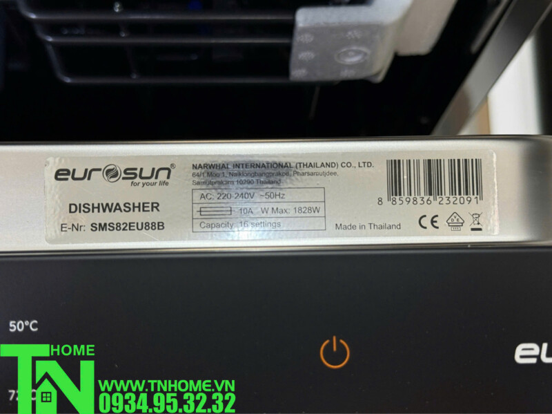 MÁY RỬA BÁT EUROSUN SMS82EU88B - z6354124564759 3226972552c752317afd6e24512ed15d