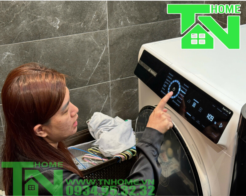 MÁY SẤY BƠM NHIỆT BOSCH 9KG WQB245B40 SERIE 8