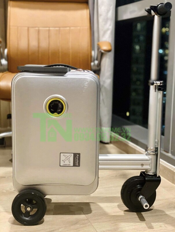 VALI ĐIỆN AIRWHEEL SE3S MÀU XÁM CHÍNH HÃNG