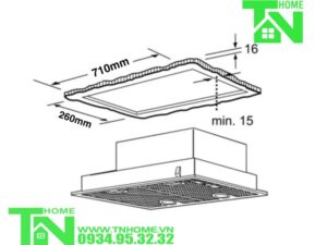 MÁY HÚT MÙI ÂM TRẦN MALLOCA LINE LIGHT K-750B - z6513612058529 6307b87e3be8e6b7e73292ba312755a2