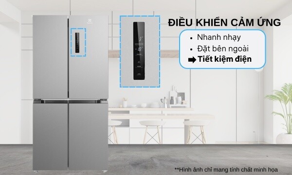 TỦ LẠNH ELECTROLUX 4 CỬA EQE4900A-A ULTIMATETASTE 700 496L