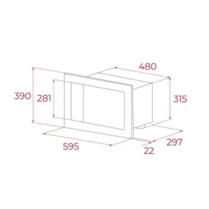 LÒ VI SÓNG TEKA ML 8200 BIS BK 112060001 - 10 3