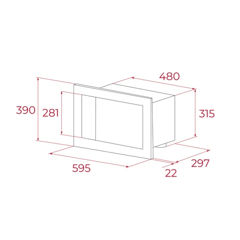 LÒ VI SÓNG TEKA ML 8200 BIS BK 112060001 - 10 3