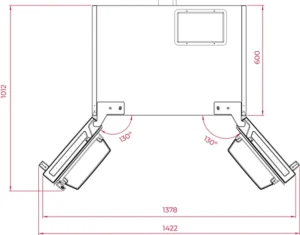 TỦ LẠNH TEKA SBS 3D+RMF 74830 DSS 113430041 - 100