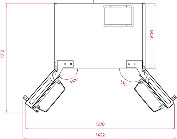 TỦ LẠNH TEKA SBS 3D+RMF 74830 DSS 113430041 - 100