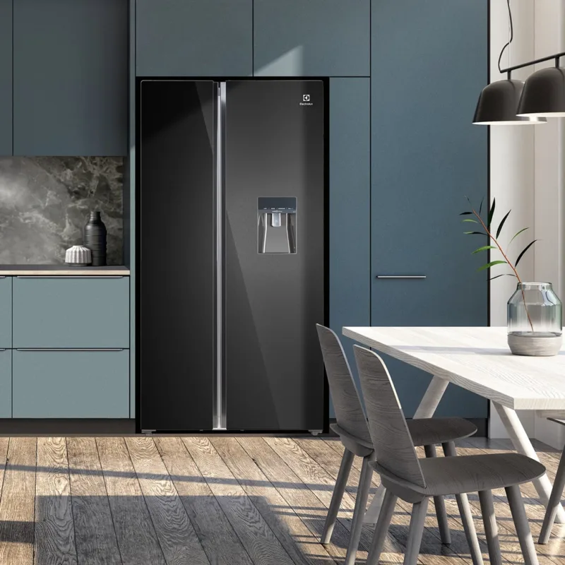 TỦ LẠNH SIDE BY SIDE ELECTROLUX 619 LÍT ESE6645A-BVN INVERTER ULTIMATETASTE 700 - KÍNH ĐEN