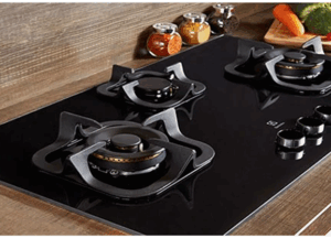 BẾP GA POTENZA ELECTROLUX 78CM VỚI 3 MÂM CHIA LỬA EGT7838CK - 10930 electrolux egt7838ck 1