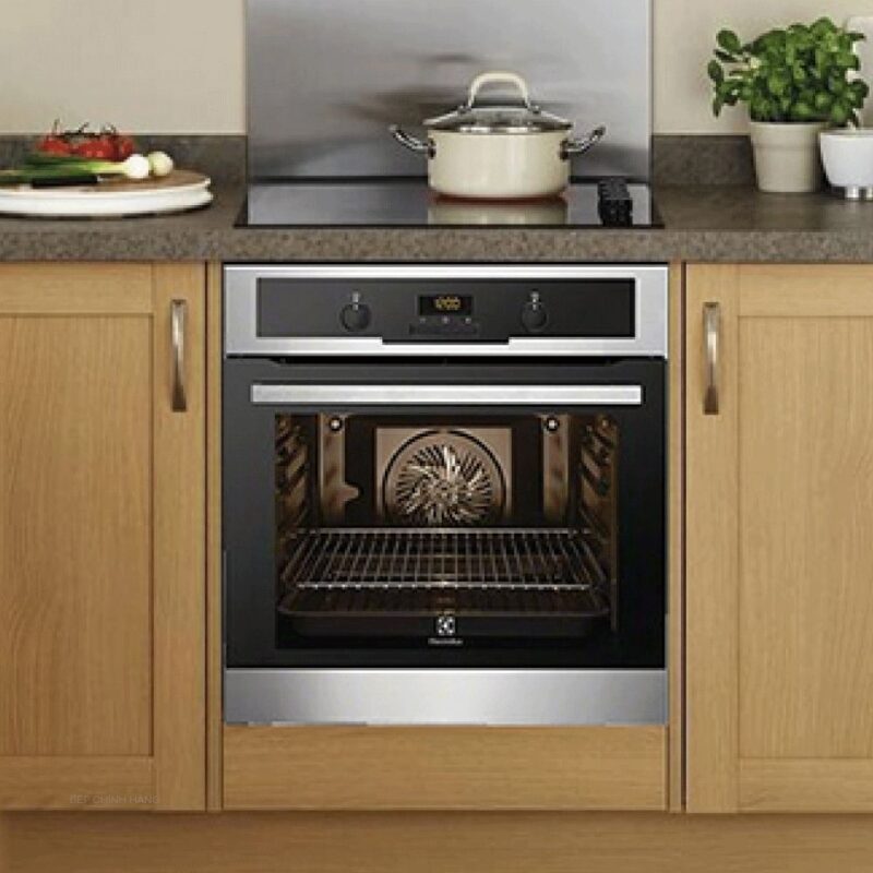 LÒ NƯỚNG ÂM TỦ ELECTROLUX EOC5400AOX TÍCH HỢP CHỨC NĂNG TỰ LÀM SẠCH 72L -