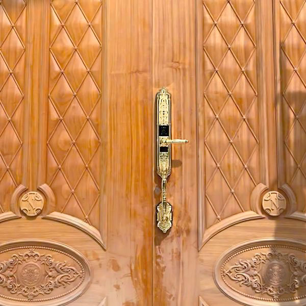KHOÁ CỬA GỖ VÂN TAY KASSLER KL 989 F GOLD APP - 12 2