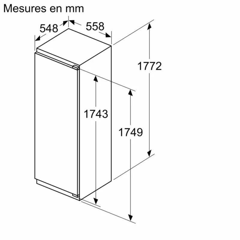 TỦ LẠNH ÂM TƯỜNG SIEMENS KI82LADD0 IQ500