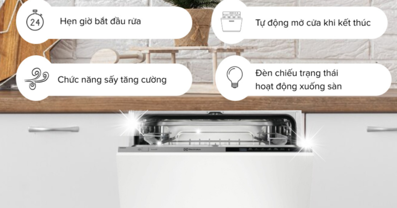 MÁY RỬA BÁT ÂM ELECTROLUX 60CM ESL5343LO
