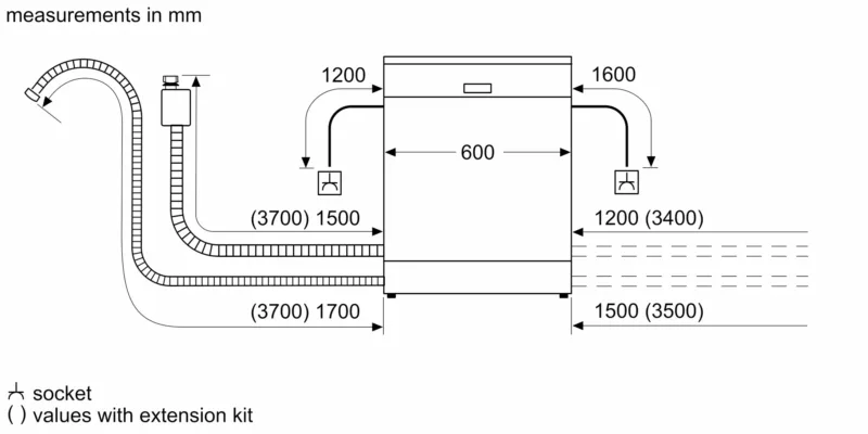 MÁY RỬA BÁT ÂM TỦ SIEMENS SN27TI00CE IQ700