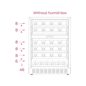 TỦ RƯỢU TEKA RVU 20046 GBK 113600008 - 18 5