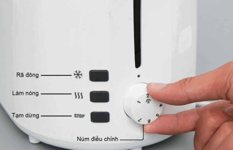 MÁY NƯỚNG BÁNH MÌ ELECTROLUX ETS1303W - 19571 1