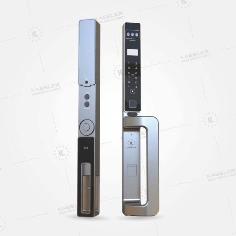 KHÓA VÂN TAY CỬA NHÔM KASSLER KL 599 CNC 01 GREY APP