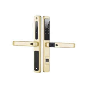 KHÓA VÂN TAY CỬA NHÔM KASSLER KL 599 SLIDE CHAMPAGNE GOLD - 2 9