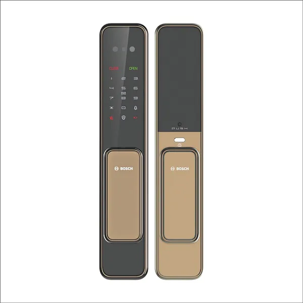 KHÓA VÂN TAY NHẬN DIỆN FACE ID BOSCH EL600B DE MÀU VÀNG