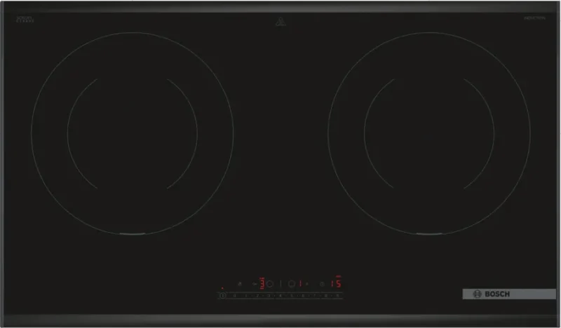 BẾP TỪ ĐÔI BOSCH PPI8256XVN SERI 8 MODEL 2025 3500W | VIỀN ĐEN