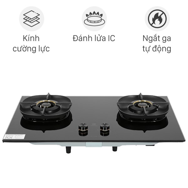 BẾP GA ÂM ELECTROLUX 80CM EHG8251BC ULTIMATETASTE 700 2 VÙNG NẤU
