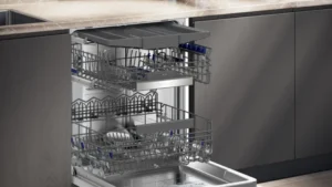 MÁY RỬA BÁT ÂM TỦ SIEMENS SN75ZX07CE IQ500 - 25567025 AP65R302SE BI E J J NBDB 1RDB GL 16 PGA2 def