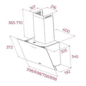 MÁY HÚT MÙI TEKA DVN 77050 TTC BK 112950011 - 28 1