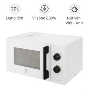 LÒ VI SÓNG ĐỂ BÀN ELECTROLUX 20L EMM20K22W ULTIMATETASTE 300 - 299616 400x400 1