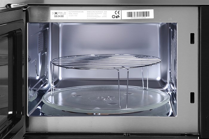 LÒ VI SÓNG KẾT HỢP NƯỚNG ÂM TỦ HAFELE HM-B38A (535.34.000) - 3111