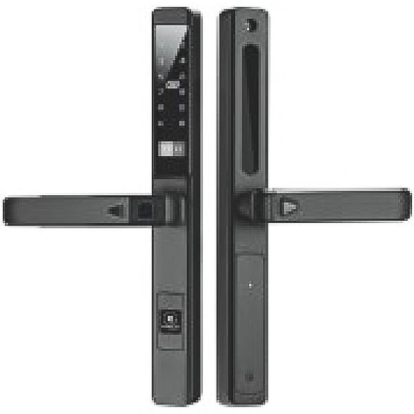 KHÓA VÂN TAY CỬA NHÔM KASSLER KL 599 SLIDE BLACK APP - 33 1