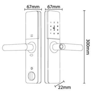 KHOÁ VÂN TAY KASSLER KL 668 GREEN BRONZE APP WIFI REMOTE - 33 8