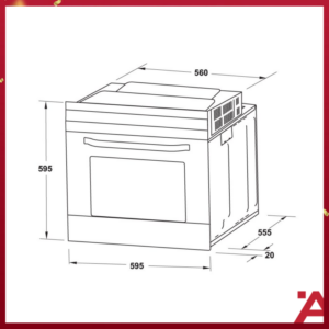 LÒ NƯỚNG ÂM TỦ HAFELE HO-6T70A (538.01.441) - 333