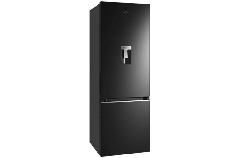 TỦ LẠNH ELECTROLUX NGĂN ĐÁ DƯỚI EBB3762K-H INVERTER ULTIMATETASTE 300 335L MÀU ĐEN BÓNG ( CÓ NGĂN ĐÔNG MỀM) -