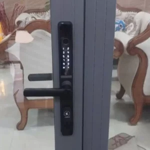 KHÓA VÂN TAY CỬA NHÔM KASSLER KL 68 BL REMOTE - 38 4
