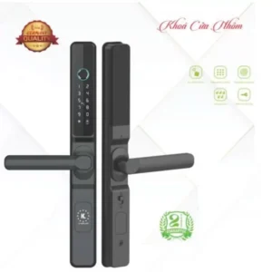 KHÓA VÂN TAY CỬA NHÔM KASSLER KL 68 BL APP