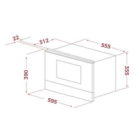 LÒ VI SÓNG TEKA MS 622 BIS L 40584100 - 5 2