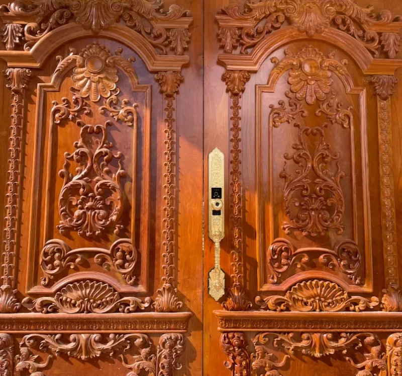 KHOÁ VÂN TAY KASSLER KL 939 F GOLD FACE ID - 5 7