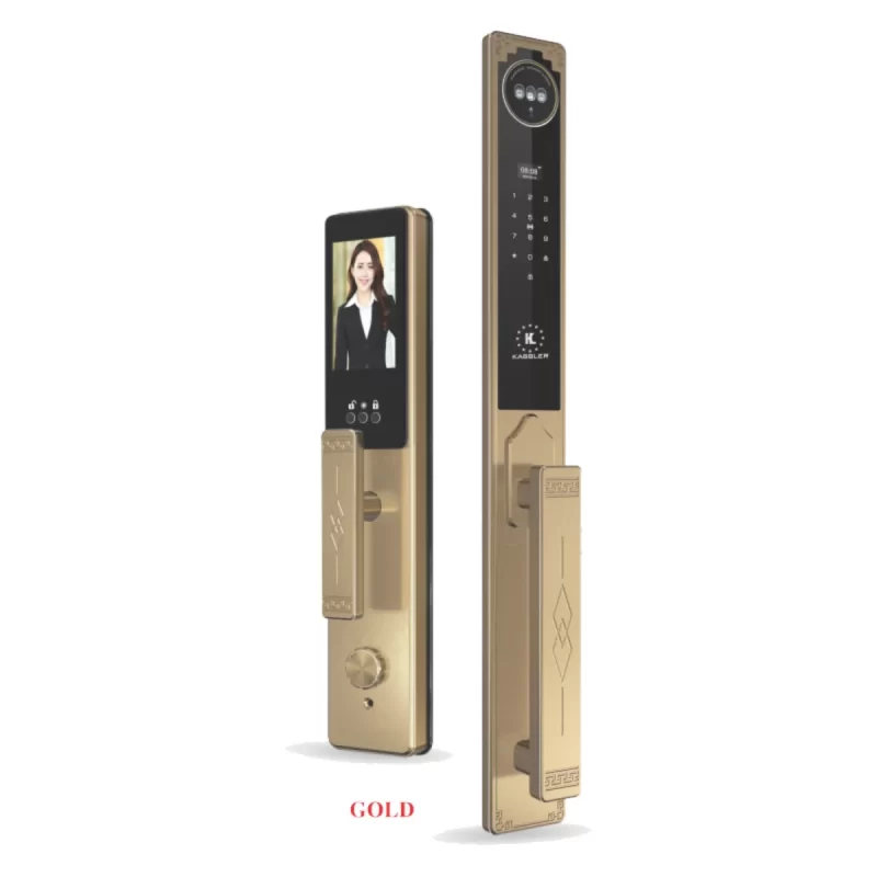 KHOÁ VÂN TAY KASSLER KL 968 CNC GOLD APP + REMOTE