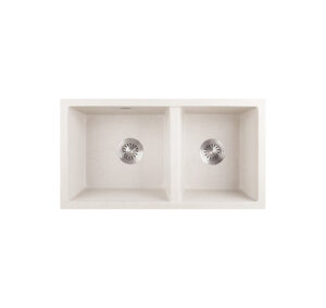 CHẬU ĐÁ ĐÔI HAFELE ESSENCE HS22-GEN2S90 MÀU KEM 577.25.410