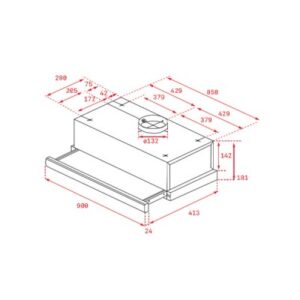 MÁY HÚT MÙI TEKA TLR2 92 SS 113070001 - 64 1