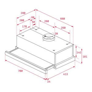 MÁY HÚT MÙI TEKA TL 7310 SS 113080003 - 70 1
