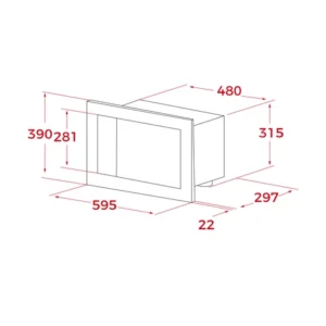 LÒ VI SÓNG TEKA MB 620 BI 40584000 - 95 1
