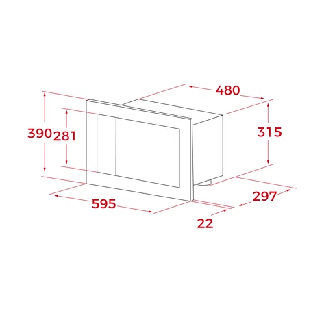 LÒ VI SÓNG TEKA MB 620 BI 40584000 - 95 1