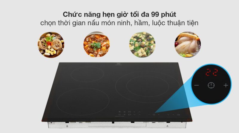 BẾP TỪ ÂM ELECTROLUX 3 VÙNG NẤU 60CM LIT60336 - Bep tu ELECTROLUX LIT60336 2