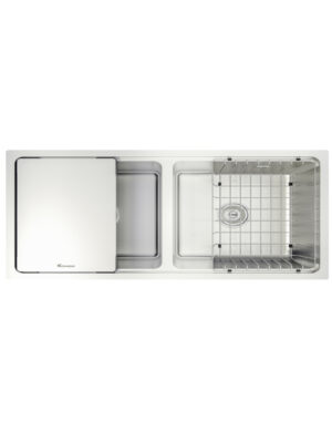 CHẬU RỬA BÁT CHỐNG XƯỚC KONOX WORKSTATION SINK – UNDERMOUNT SINK KN8646DU DEKOR - CHAU RUA KONOX KN8646DU DEKOR